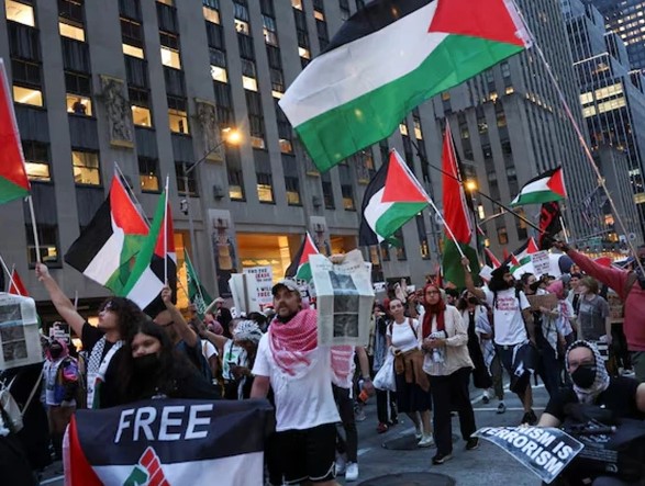 59% of Americans support recognizing Palestine as a state 59% of Americans support recognizing Palestine as a state