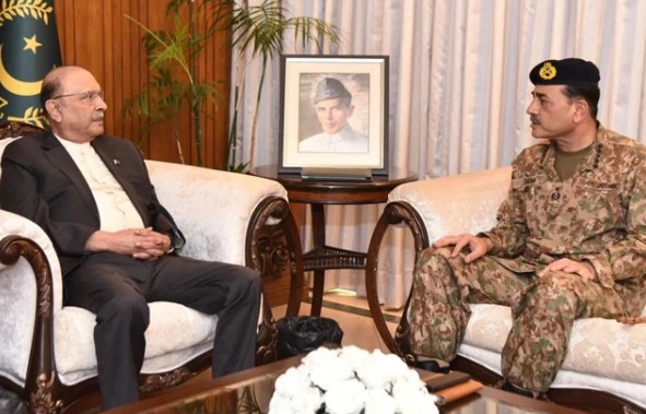 Field Marshal meets with President Field Marshal meets with President