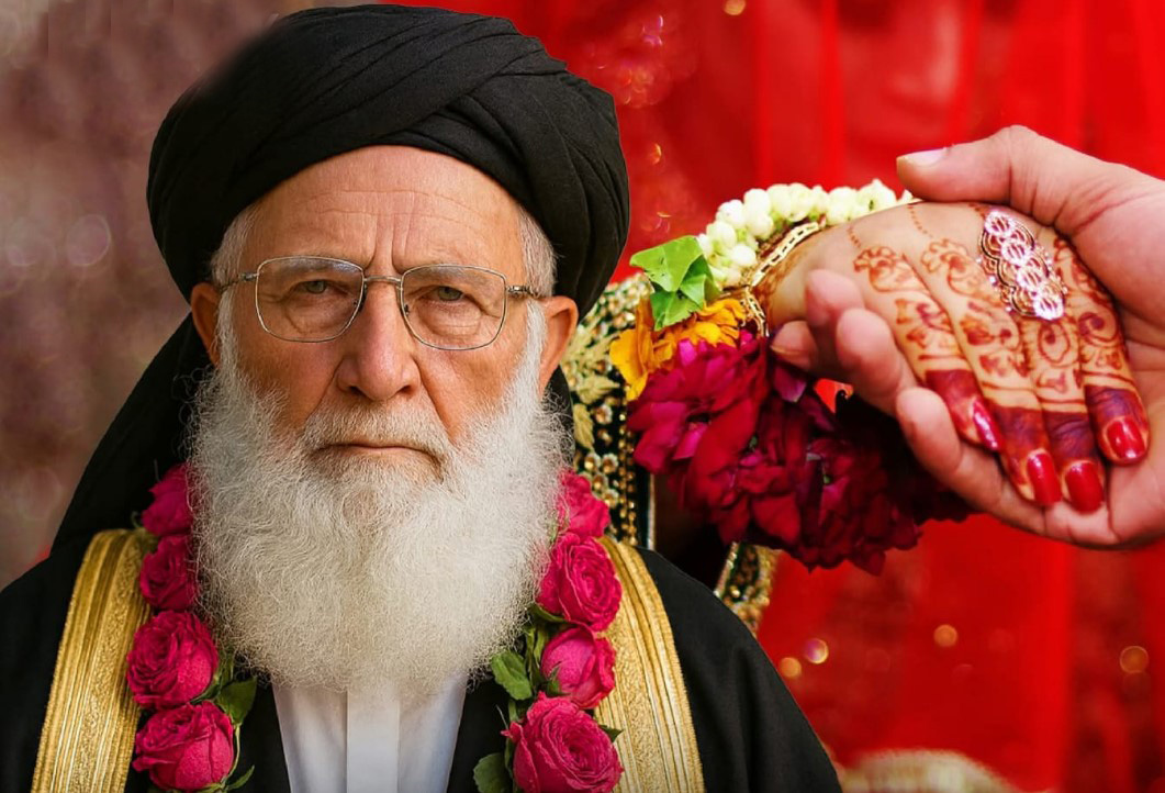 Maulana Muhammad Khan Sherani marries for the second time at the age of 92. Maulana Muhammad Khan Sherani marries for the second time at the age of 92.