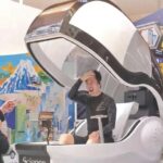 Human washing machine invented to solve the problem of bathing in winter, listen to songs too